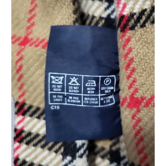 Vintage BURBERRY Camden Trench Coat Nova Check Garbardine Jacket - Picture 11 of 13